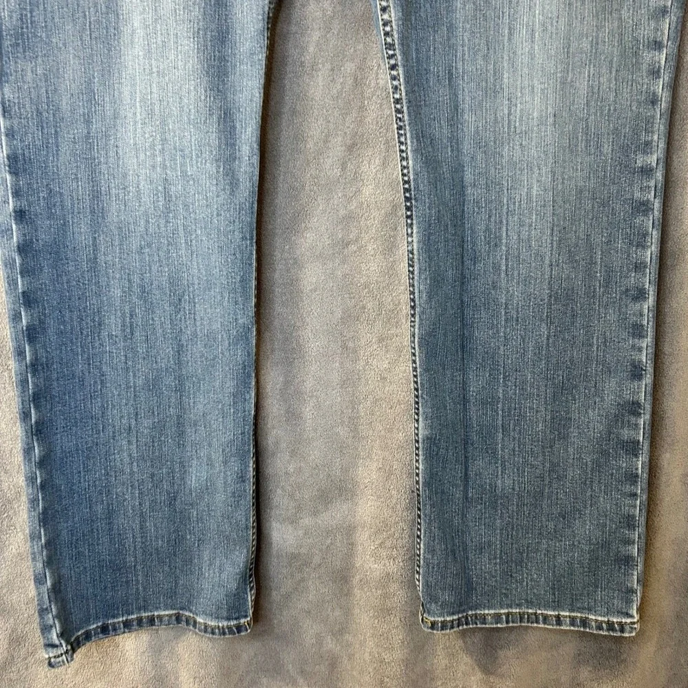 Carhartt Mens 38x30 Rugged Flex Relaxed Fit Jeans Light Wash Denim Stetch